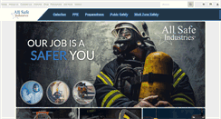 Desktop Screenshot of allsafeindustries.com